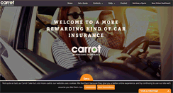 Desktop Screenshot of carrotinsurance.com